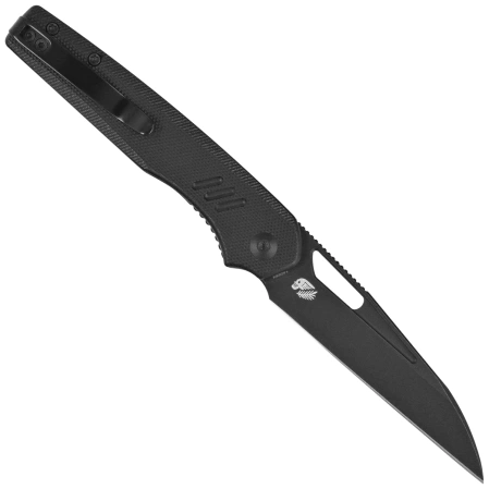 Civivi Guile Knife Black G10, Black Stonewashed 14C28N by Shawn Ashmore (C24062B-1)