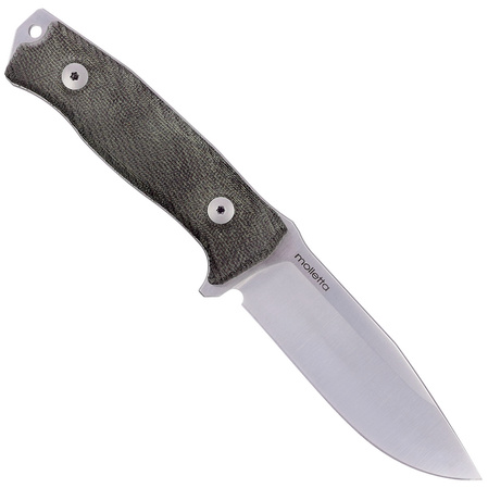 LionSteel M5 Green Canvas Micarta, Satin Blade Sleipner (M5 CVG)