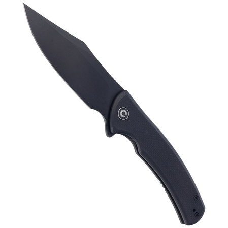 Nóż składany Civivi Sinisys Black Coarse G10, Black Stonewashed 14C28N (C20039-1)