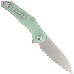 Kubey Flash KU158I Knife Jade G10, Bead Blasted AUS-10