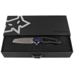Fox Metamorphosis Black PVD Titanium, Timascus HW, Damasteel Super Dense Twist Knife (FX-556-A1)