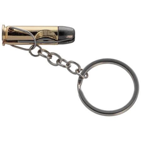 Martinez Albainox Bullet Shaped Keychain Knife Zinc, Shiny 3Cr13MoV (18641)