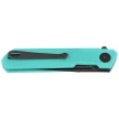 Nóż składany Bestechman Mini Dundee DD Light Blue G10, Grey PVD D2 by Ostap Hel (BMK08E)