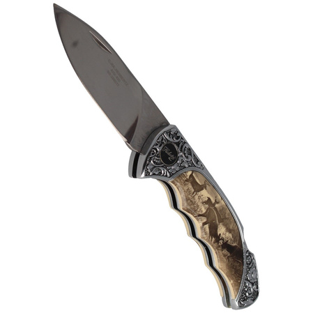 Herbertz Solingen hunting knife 82mm deer motif (ART000400 - 588511)