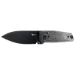 Nóż składany Reate PL-6 Black Micarta, Black PVD Nitro-V (PL-6 BKM PVD)