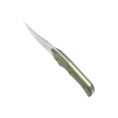 Nóż Kubey Blade Hunter Green G10, Beadblasted 14C28N by Mikkel Willumsen (KU375C)