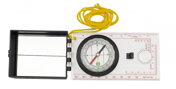 Compass Barbaric with magnifying glass (33140)