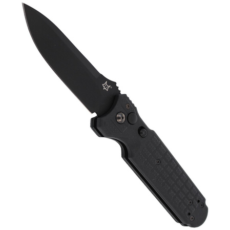 Nóż automatyczny Fox Predator II 2F Full Auto Black FRN, Black Idroglider N690Co (FX-448 B)