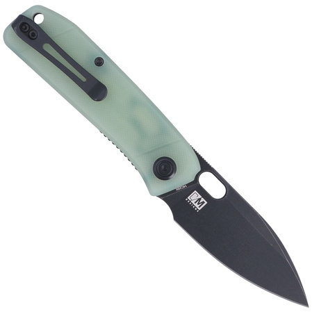 Nóż Kubey Knife Hyde, Jade G10, Dark Stonewashed 14C28N by Colin Maisonpierre (KU2104C)