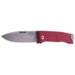 LionSteel Thrill Knife Red Aluminum, Satin M390 by Molletta (TL A RS)