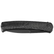 Civivi Knife Caetus Black Burlap Micarta, Black Stonewashed 14C28N (C21025C-2)