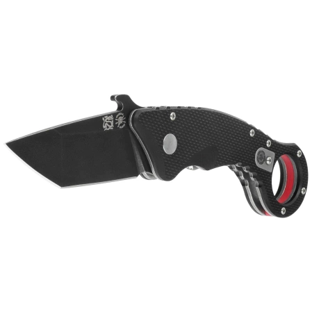 Spartan Blades Ronin Shoto Black G10, Black 154CM by Tu Lam (SFBL9BK)