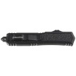 Dulotec OTF Automatic Knife Black Aluminum, Satin 3Cr13MoV (K188A-BK)