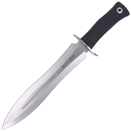 Muela BW-24G Remate Rubber Black Knife, Satin X50CrMoV15