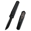 Remette RT-Swordfish CP Knife Black Aluminum/Copper Carbon Fiber, Titanium Black 14C28N (ZL103C7)