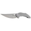 Bestech Marukka Grey Titanium, Stonewashed/Satin M390 by Kombou Knife (BT2002A)
