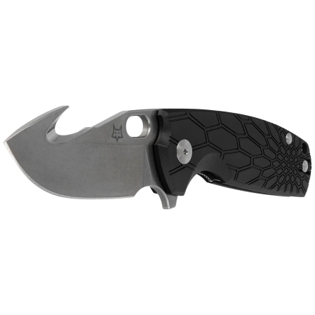 Fox Core Hunter Knife Black FRN, Stonewashed Becut by Jesper Voxnæs (FX-624 B)