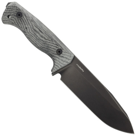 Nóż LionSteel Black Canvas Micarta, Old Black CPM 3V by Molletta (T6B 3V CVB)