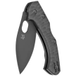 Fox Zero 2.0 Desert Warrior Black FRN, Black Top Shield Becut by Jens Ansø Knife (FX-311 B)