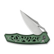 Civivi Anaaki Knife Green Aluminum, Satin Nitro-V (C24039-3)