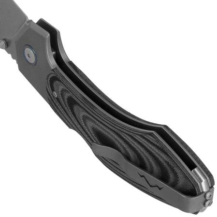 MKM Hero Knife Black SureTouch, Stonewashed M390 by Tommaso Rumici (MK HR-STT)