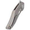 Bestech The Reticulan Neck Knife Grey Titanium, Damascus by Elijah Isham (BT1810G)