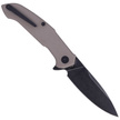 Nóż Kubey Knife Victory Tan G10, Darkwash AUS-10 (KU219C)