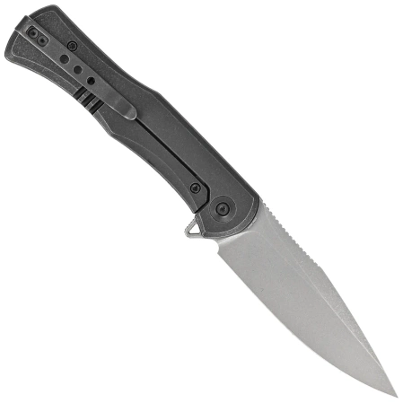 Nóż WE Knife Primoris Black Titanium, Gray Stonewashed (20047A-2)