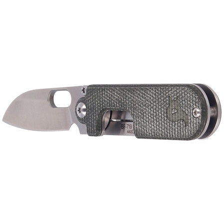 Nóż BlackFox Bean Gen2 Green Micarta, Satin by Panchenko (BF-719 MI)