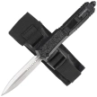 Dulotec OTF Automatic Knife Black Aluminum, Satin 3Cr13MoV (K188A-BK)