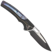WE Knife Exciton LE No 185/210 Black / Flamed Titanium, Two Tone CPM 20CV (WE22038A-4)