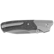 Nóż składany Remette WD107 Gray Titanium/Carbon Fiber, Hand Grinding Pearlescent M390