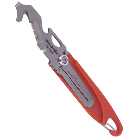 Nóż ratowniczy BlackFox Zytel Orange Rescue Folder (BF-92O)
