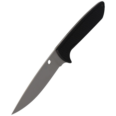 Spyderco Waterway G-10 Black PlainEgde Knife (FB43GP)