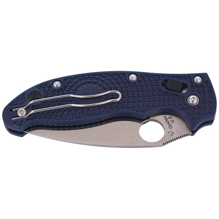 Nóż składany Spyderco Manix 2 FRCP Dark Blue, CPM S110V Plain (C101PDBL2)