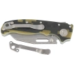 Demko AD20.5 Shark Foot Knife Digi Camo G10, Stonewashed CPM 3V by Andrew Demko (205-3V-SFDC)