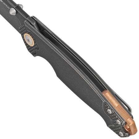 Nóż składany Viper Katla DSW Titanium 3D, Dark Stonewashed M390 by Jasper Voxnæs (V5984TI3D)