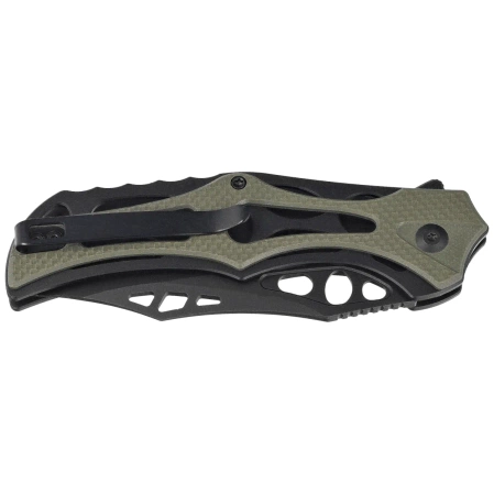 Nóż składany Civivi Biophase Black Aluminium/OD Green G10, Black Stonewashed Nitro-V (C23083C-2)