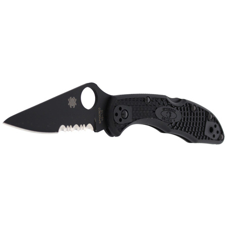 Nóż Spyderco Delica 4 FRN Black / Black Blade (C11PSBBK)