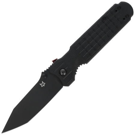 Fox Predator Evolution Automatic Knife Black FRN, Black Idroglider Niolox (FX-449 B)