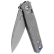 Nóż składany Reate PL-6 Black Micarta, Satin Nitro-V (PL-6 BKM SAT)