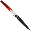 Nóż składany Bestechman Lanza White/Red G10, Black Stonewashed 14C28N by Kombou (BMK14G)
