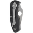 Spyderco Ambitious Black FRN, Plain 8Cr13MoV (C148PBK)