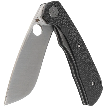 Nóż składany Spyderco Subvert Sprint Run Carbon Fiber / Titanium, Satin Plain CPM 20CV by Nati Amor (C239CFP)