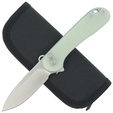Civivi Button Lock Elementum II Knife Natural G10, Satin Nitro-V (C18062P-2)