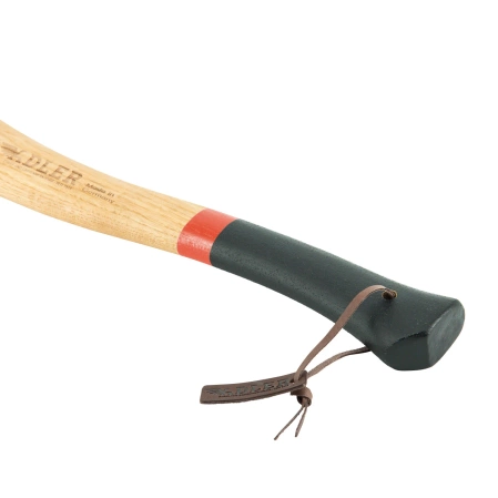 Siekiera rozłupująca Adler Short Splitter Black / Red Hickory Wood, C45 Carbon Steel (230.0H125A011)