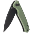 Civivi Altus Green Aluminum, Black Stonewashed Nitro-V knife (C20076-5)