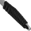 Nóż ANV P100 Black Paracord, Stonewashed Sleipner (ANVP100-002)