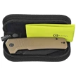 Nóż składany Civivi Bhaltair Tan Coarse G10, Black 14C28N (C23024-2)