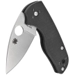 Nóż składany Spyderco Lil' Native Slipit Black G10, Satin Plain CPM S30V by Eric Glesser (C230NLGP)